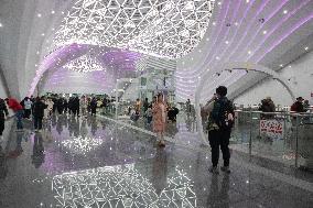 A Pillarless Dome Subway Station in Xi'an