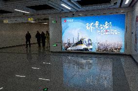 A Pillarless Dome Subway Station in Xi'an