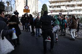 Israeli Activists Protest Against Israeli Attacks On Gaza