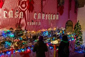 Christmas Atmosphere In Candela