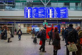 Linz, Austria Central Station