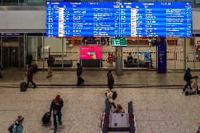 Linz, Austria Central Station