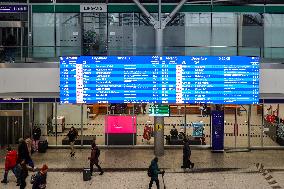 Linz, Austria Central Station