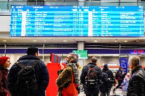 Linz, Austria Central Station