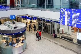 Linz, Austria Central Station