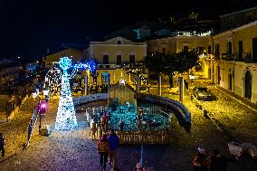 Christmas Atmosphere In Candela