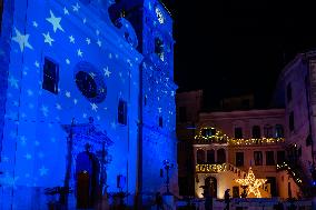 Christmas Atmosphere In Candela