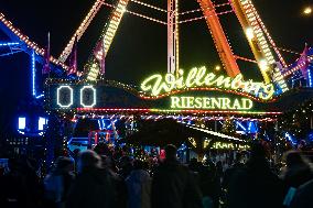 Christmas Market at Alexanderplatz in Berlin, Germany