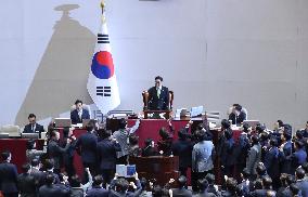 South Korea Votes To Impeach Acting President Han Duck-Soo