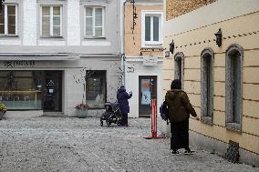 Daily Life In The Austrian City Of Linz