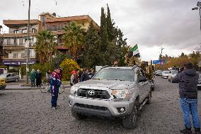 The New Syrian Authorities Organize A Military Parade In Abbasid Square, Damascus