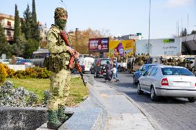 The New Syrian Authorities Organize A Military Parade In Abbasid Square, Damascus