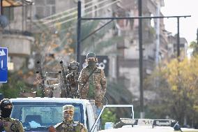 The New Syrian Authorities Organize A Military Parade In Abbasid Square, Damascus