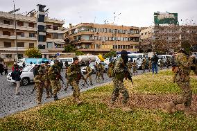 The New Syrian Authorities Organize A Military Parade In Abbasid Square, Damascus