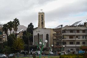 The New Syrian Authorities Organize A Military Parade In Abbasid Square, Damascus