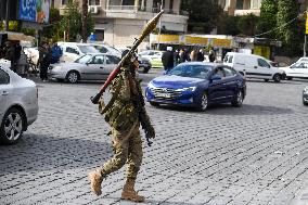 The New Syrian Authorities Organize A Military Parade In Abbasid Square, Damascus