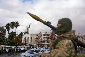 The New Syrian Authorities Organize A Military Parade In Abbasid Square, Damascus