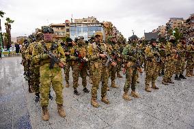 The New Syrian Authorities Organize A Military Parade In Abbasid Square, Damascus