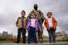 The New Syrian Authorities Organize A Military Parade In Abbasid Square, Damascus