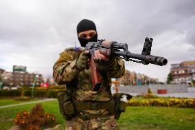 The New Syrian Authorities Organize A Military Parade In Abbasid Square, Damascus