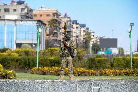 The New Syrian Authorities Organize A Military Parade In Abbasid Square, Damascus