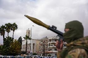 The New Syrian Authorities Organize A Military Parade In Abbasid Square, Damascus