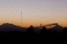 Popocatépetl Volcano In Mexico Registers Activity