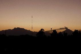 Popocatépetl Volcano In Mexico Registers Activity