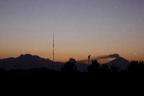 Popocatépetl Volcano In Mexico Registers Activity