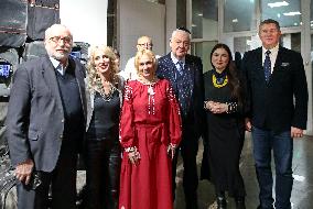 Hanukkah celebration in Kyiv