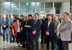 Hanukkah celebration in Kyiv