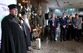 Hanukkah celebration in Kyiv