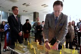 Hanukkah celebration in Kyiv