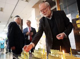 Hanukkah celebration in Kyiv