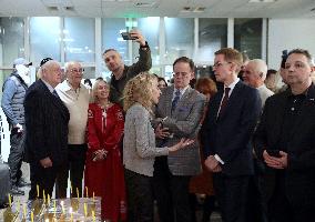 Hanukkah celebration in Kyiv