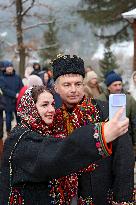 Christmas celebrated in Kryvorivnia of Ivano-Frankivsk region