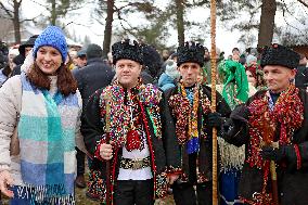 Christmas celebrated in Kryvorivnia of Ivano-Frankivsk region