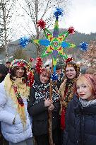 Christmas celebrated in Kryvorivnia of Ivano-Frankivsk region