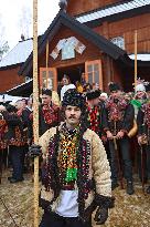 Christmas celebrated in Kryvorivnia of Ivano-Frankivsk region