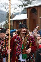 Christmas celebrated in Kryvorivnia of Ivano-Frankivsk region