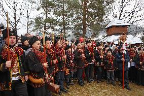 Christmas celebrated in Kryvorivnia of Ivano-Frankivsk region