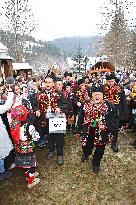 Christmas celebrated in Kryvorivnia of Ivano-Frankivsk region