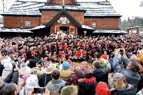 Christmas celebrated in Kryvorivnia of Ivano-Frankivsk region