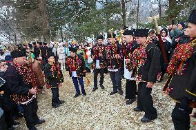 Christmas celebrated in Kryvorivnia of Ivano-Frankivsk region