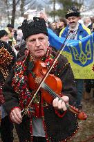 Christmas celebrated in Kryvorivnia of Ivano-Frankivsk region