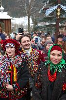 Christmas celebrated in Kryvorivnia of Ivano-Frankivsk region