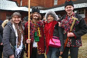 Christmas celebrated in Kryvorivnia of Ivano-Frankivsk region