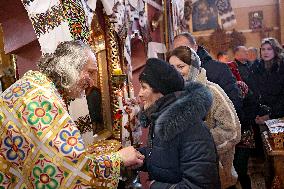 Christmas celebrated in Kryvorivnia of Ivano-Frankivsk region