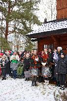 Christmas celebrated in Kryvorivnia of Ivano-Frankivsk region