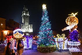 Christmas Time In Bielsko-Biala, Poland